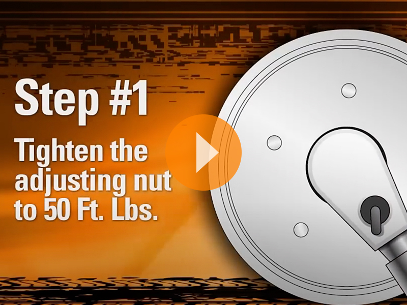 LEARN HOW TO PROPERLY INSTALL A TAPERED ROLLER BEARING INTO A WHEEL END HUB ASSEMBLY
