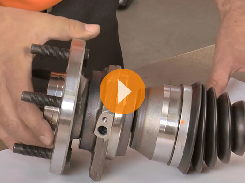 TRICKS OF THE TRADE: SEATING LIGHT VEHICLE AXLE SHAFTS INTO NEW HUB ASSEMBLIES