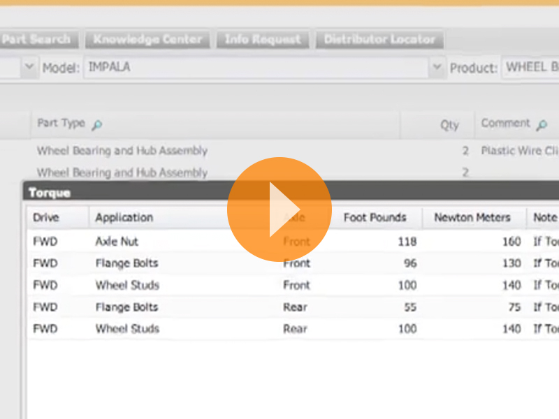 TRICKS OF THE TRADE: LEARN HOW TO FIND WHEEL HUB TORQUE SPECS ON TIMKENINFO.COM